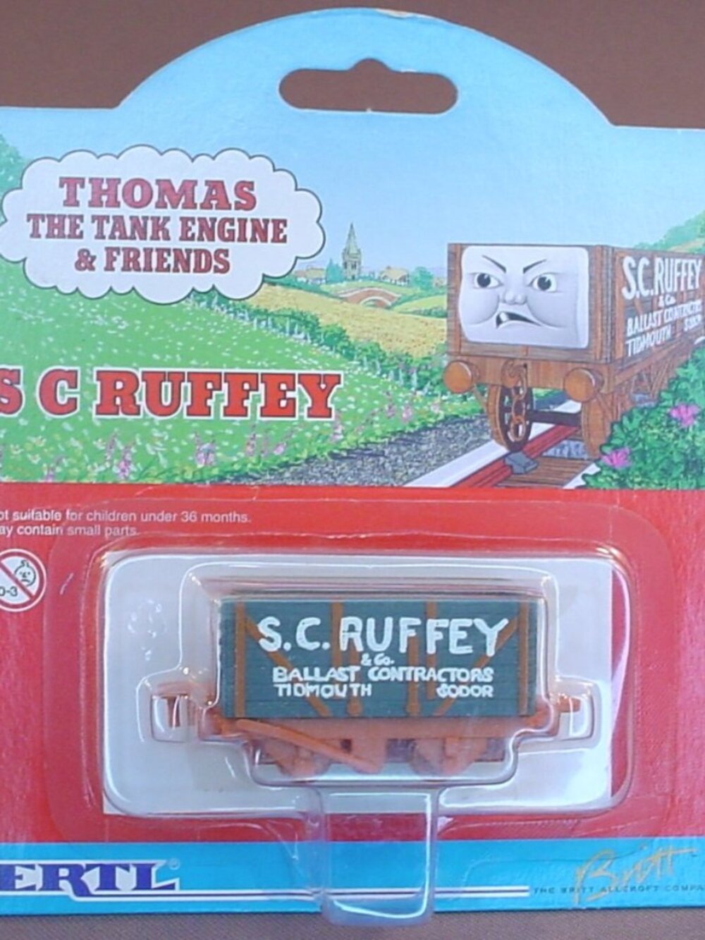 Thomas The Tank Engine And Friends S.C. Ruffey Car, Original Sealed Package